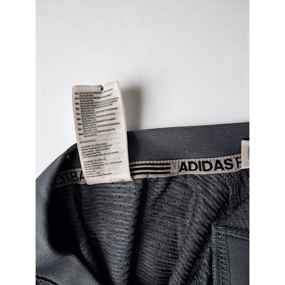 Adidas Men's Football Jersey - Techfit Hyped Grey/White Size L - NWT - Picture 14 of 16